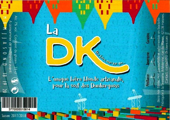 etiquette BRASSERIE ARTESIENNE 108