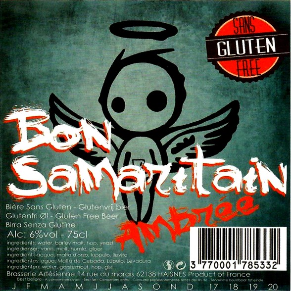 etiquette BRASSERIE ARTESIENNE 115