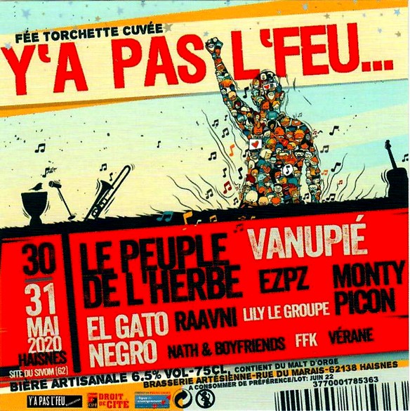 etiquette BRASSERIE ARTESIENNE 122