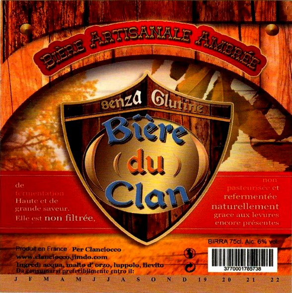 etiquette BRASSERIE ARTESIENNE 126