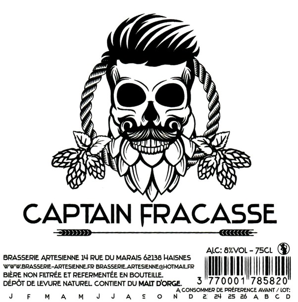 etiquette BRASSERIE ARTESIENNE 131