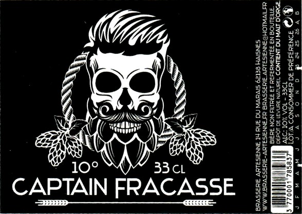 etiquette BRASSERIE ARTESIENNE 141