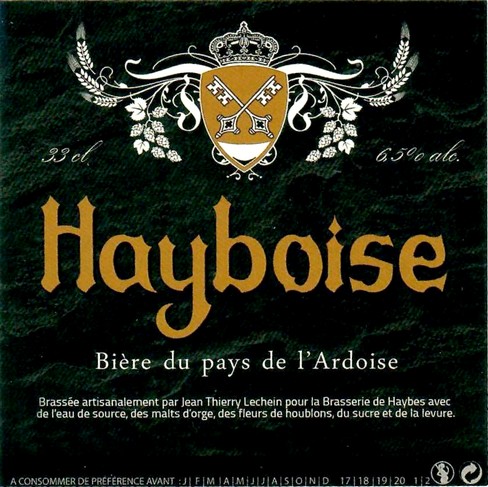 etiquette BRASSERIE ARTESIENNE 143