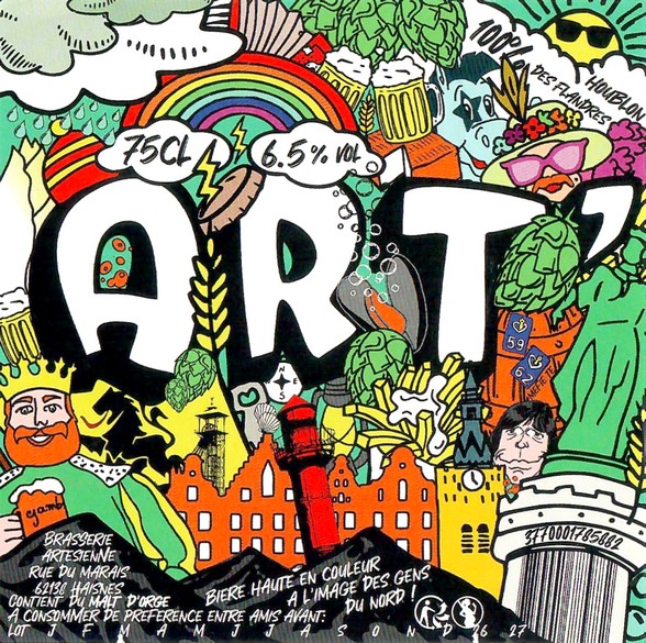 Etiquette BRASSERIE ARTESIENNE 169