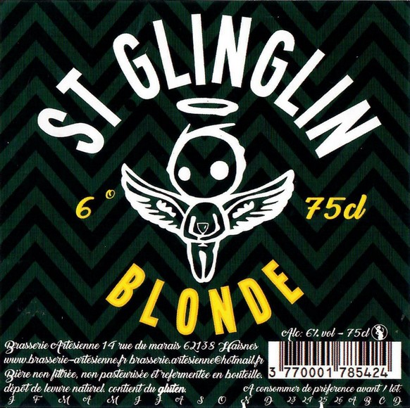 Etiquette BRASSERIE ARTESIENNE 181