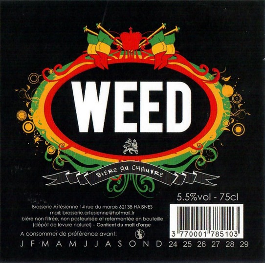 Etiquette BRASSERIE ARTESIENNE 182