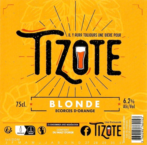 Etiquette BRASSERIE ARTESIENNE 185