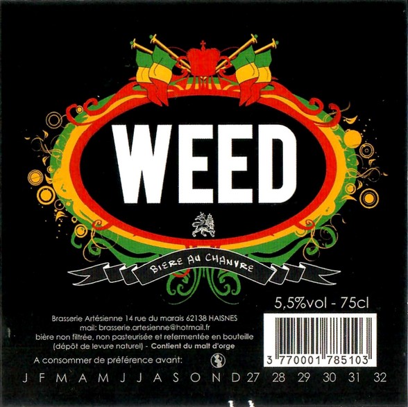 Etiquette BRASSERIE ARTESIENNE 189