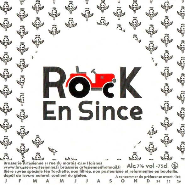 Etiquette BRASSERIE ARTESIENNE 198