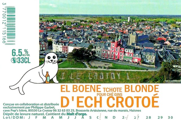 Etiquette BRASSERIE ARTESIENNE 201