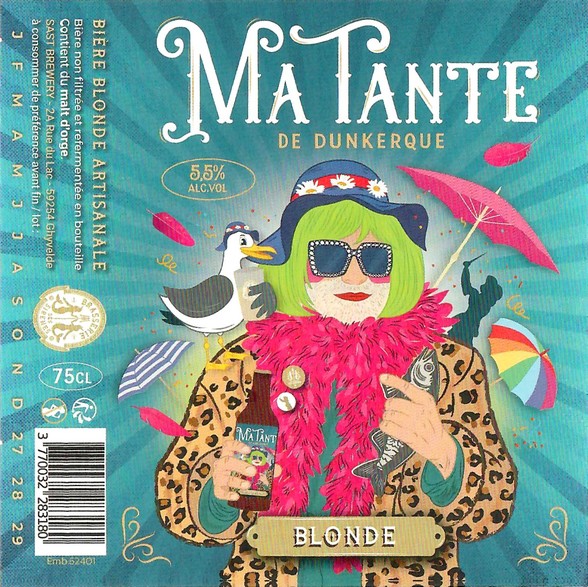 Etiquette BRASSERIE ARTESIENNE 206