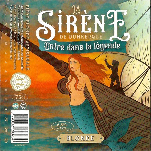 Etiquette BRASSERIE ARTESIENNE 207