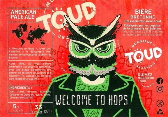 Etiquette BRASSERIE ARTESIENNE 216