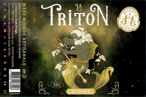 Etiquette BRASSERIE ARTESIENNE 248