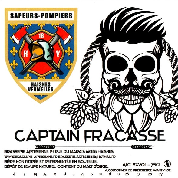 Etiquette BRASSERIE ARTESIENNE 259