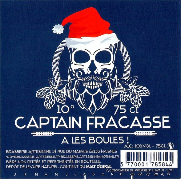 Etiquette BRASSERIE ARTESIENNE 260