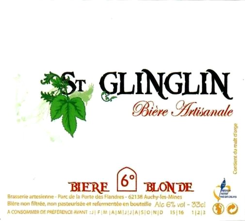 etiquette BRASSERIE ARTESIENNE 30