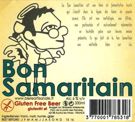 etiquette BRASSERIE ARTESIENNE 42