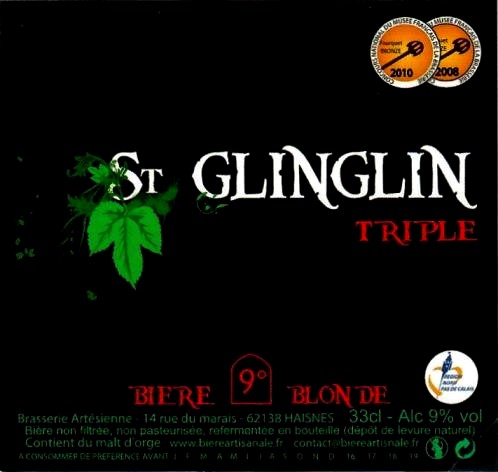 etiquette BRASSERIE ARTESIENNE 60