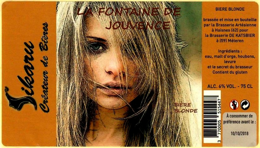 etiquette BRASSERIE ARTESIENNE 67