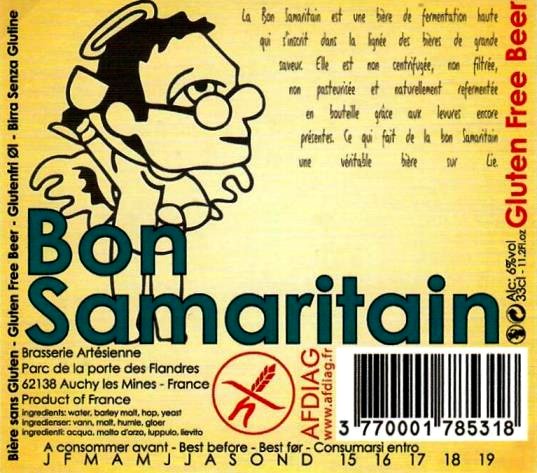 etiquette BRASSERIE ARTESIENNE 78