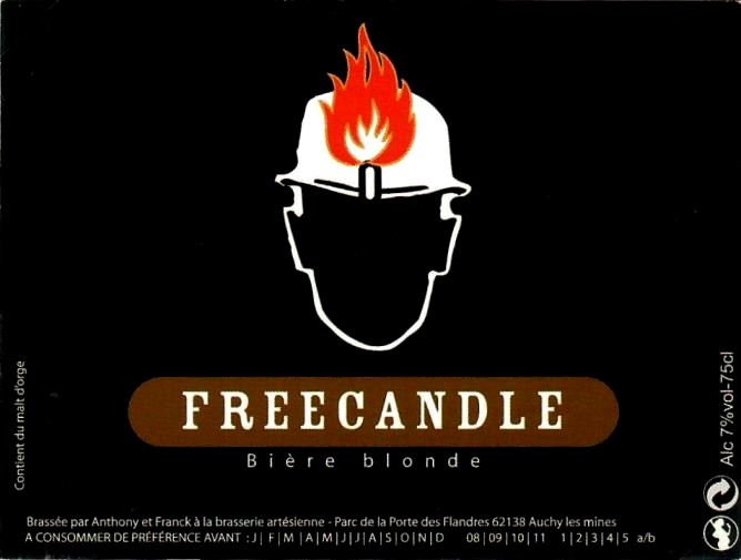 etiquette BRASSERIE ARTESIENNE 85