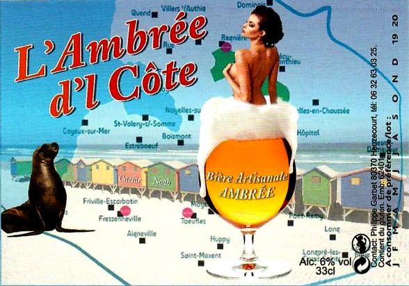 etiquette BRASSERIE ARTESIENNE 96