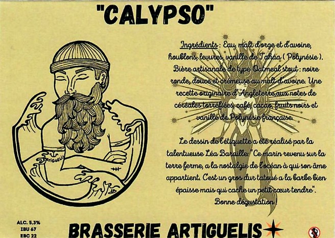 etiquette  BRASSERIE ARTIGUELIS 03