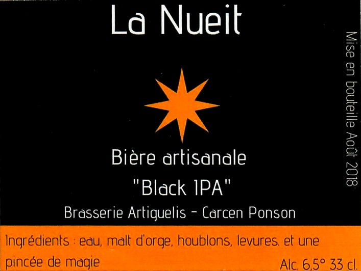 etiquette  BRASSERIE ARTIGUELIS 08