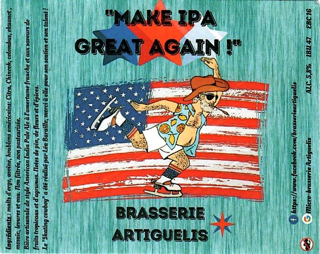 etiquette BRASSERIE ARTIGUELIS 11