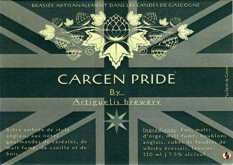 etiquette BRASSERIE ARTIGUELIS 13