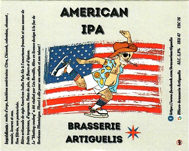 etiquette BRASSERIE ARTIGUELIS 19