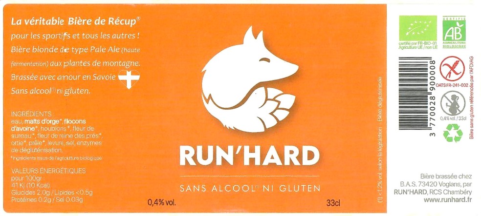 Etiquette BRASSERIE ARTISANALE DE SABAUDIA 21