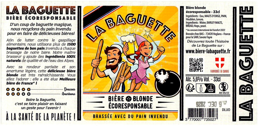 Etiquette BRASSERIE ARTISANALE DE SABAUDIA 24