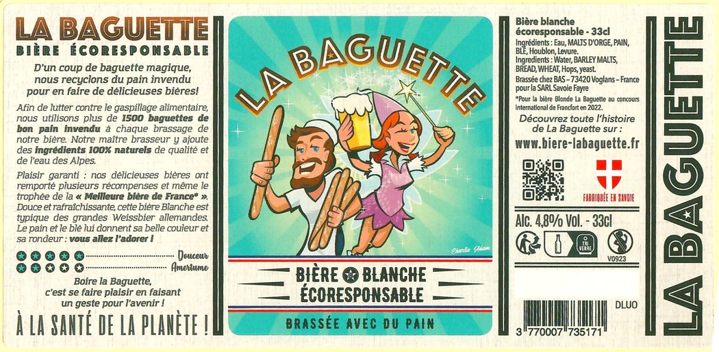 Etiquette BRASSERIE ARTISANALE DE SABAUDIA 25