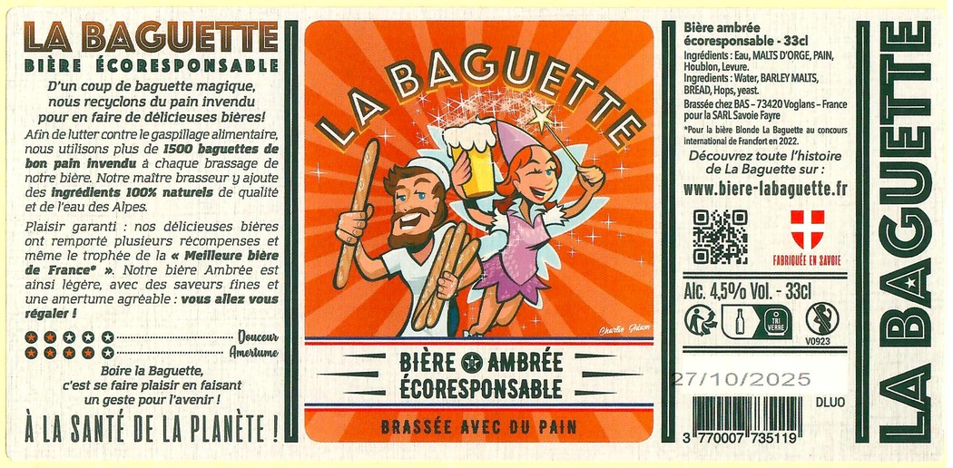 Etiquette BRASSERIE ARTISANALE DE SABAUDIA 26