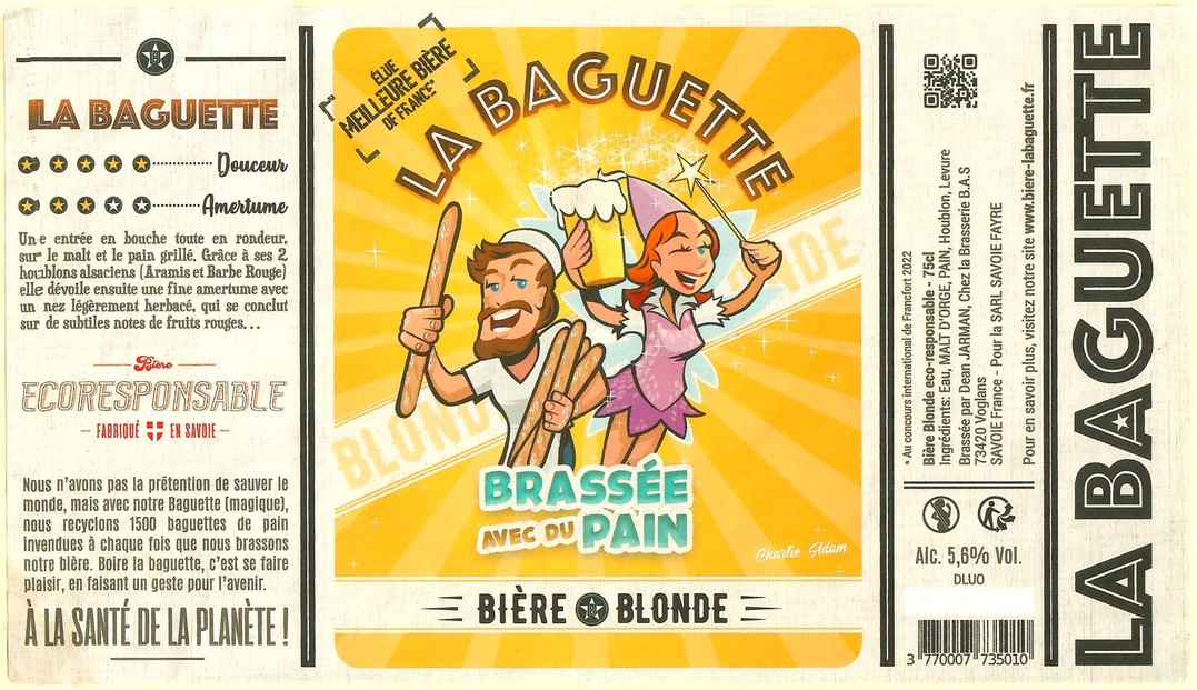 Etiquette BRASSERIE ARTISANALE DE SABAUDIA 27