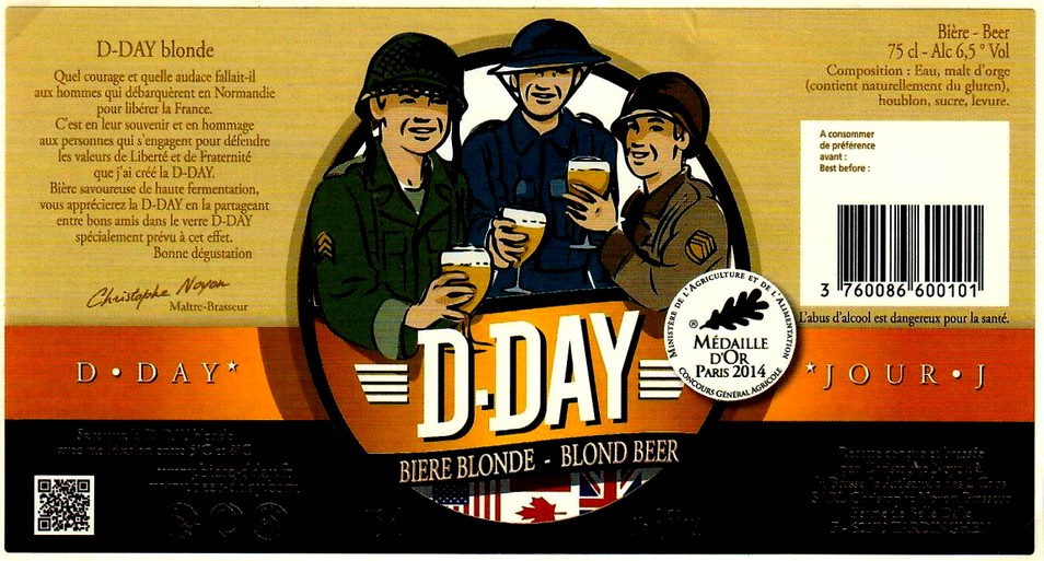 etiquette BRASSERIE ARTISANALE DES 2 CAPS 13