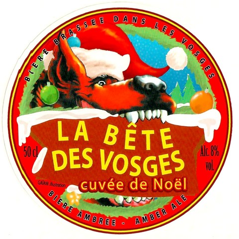 Etiquette BRASSERIE ARTISANALE DES VOSGES 07