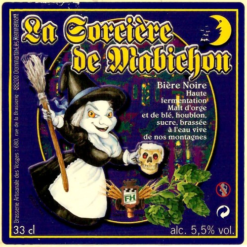 Etiquette BRASSERIE ARTISANALE DES VOSGES 16