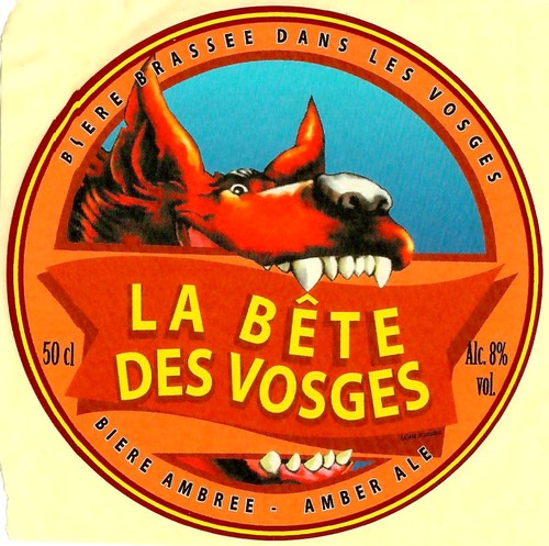 Etiquette BRASSERIE ARTISANALE DES VOSGES 17