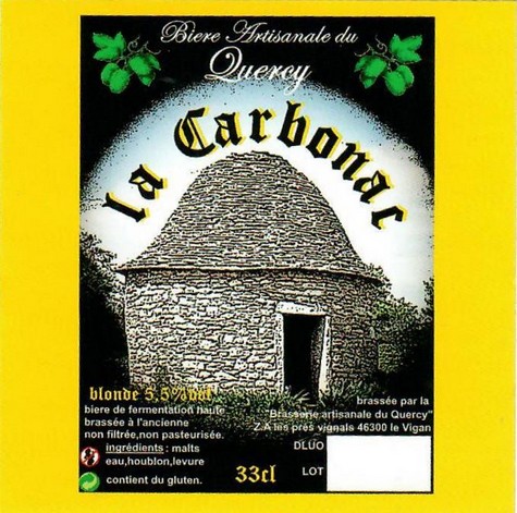 etiquette BRASSERIE ARTISANALE DU QUERCY 03