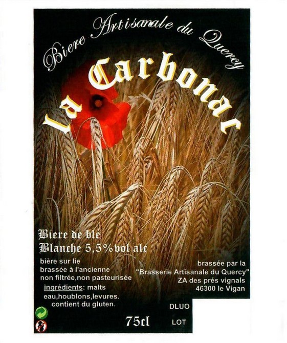 etiquette BRASSERIE ARTISANALE DU QUERCY 04