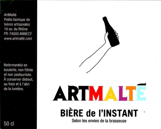Etiquette BRASSERIE ARTMALTE 02