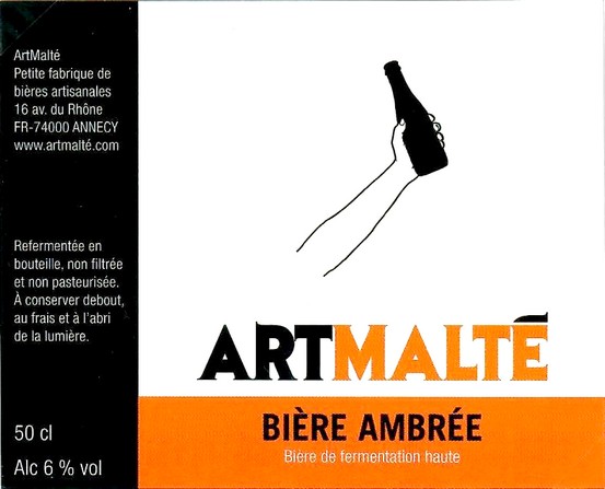 Etiquette BRASSERIE ARTMALTE 04