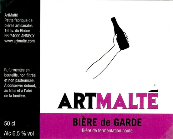 Etiquette BRASSERIE ARTMALTE 05