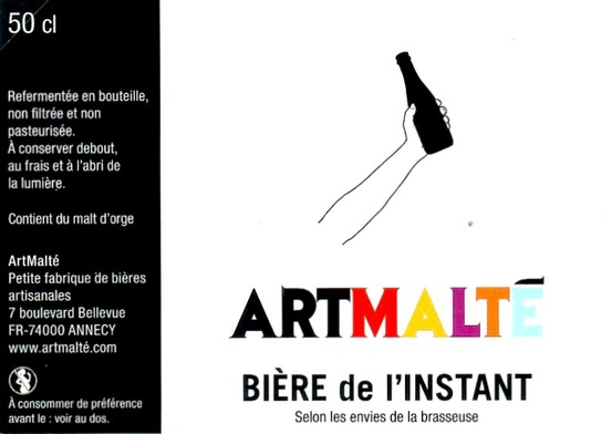 Etiquette BRASSERIE ARTMALTE 08