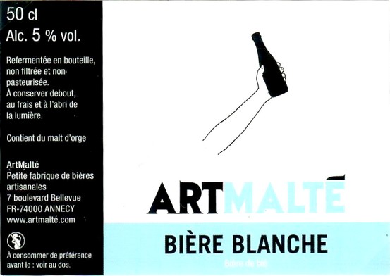 Etiquette BRASSERIE ARTMALTE 09