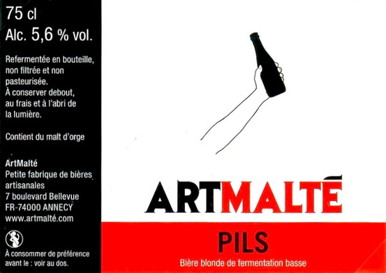 Etiquette BRASSERIE ARTMALTE 15