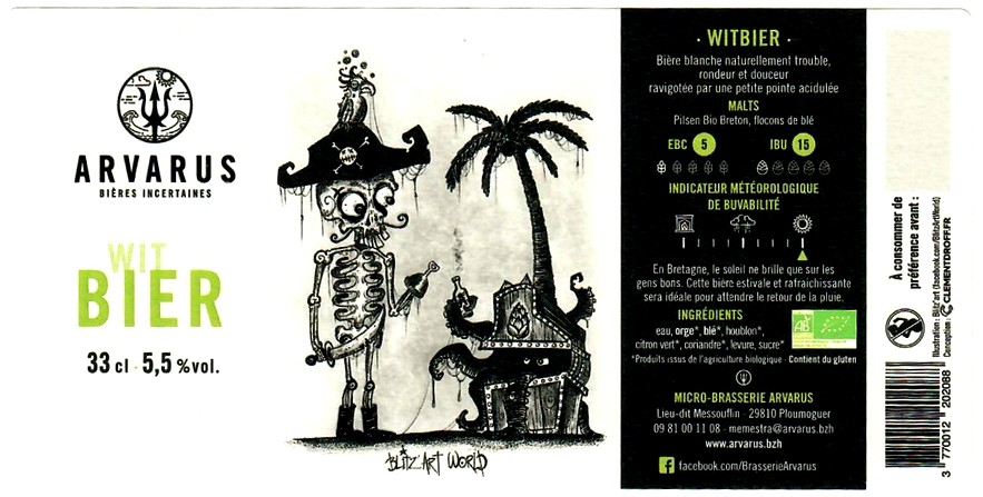 etiquette BRASSERIE ARVARUS 03